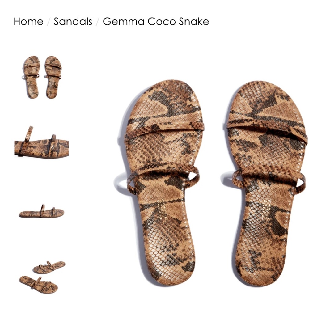 TKEES Gemma Sandals NEVER WORN